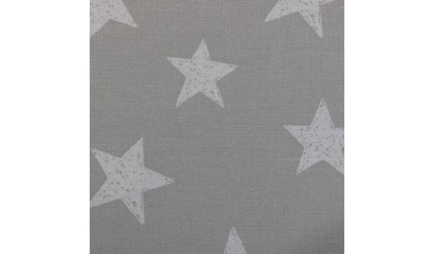 Habitat Kids Star Blackout Eyelet Curtain - Grey