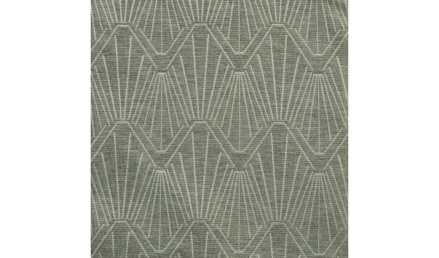 Habitat Geo Jacquard Thermal Eyelet Curtains - Green