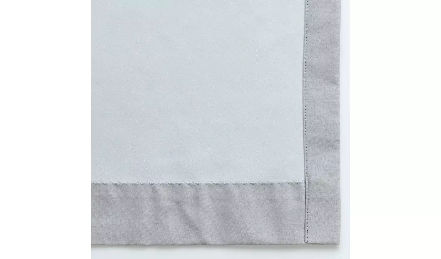 Habitat Blackout Plain Eyelet Curtains -Dove Grey