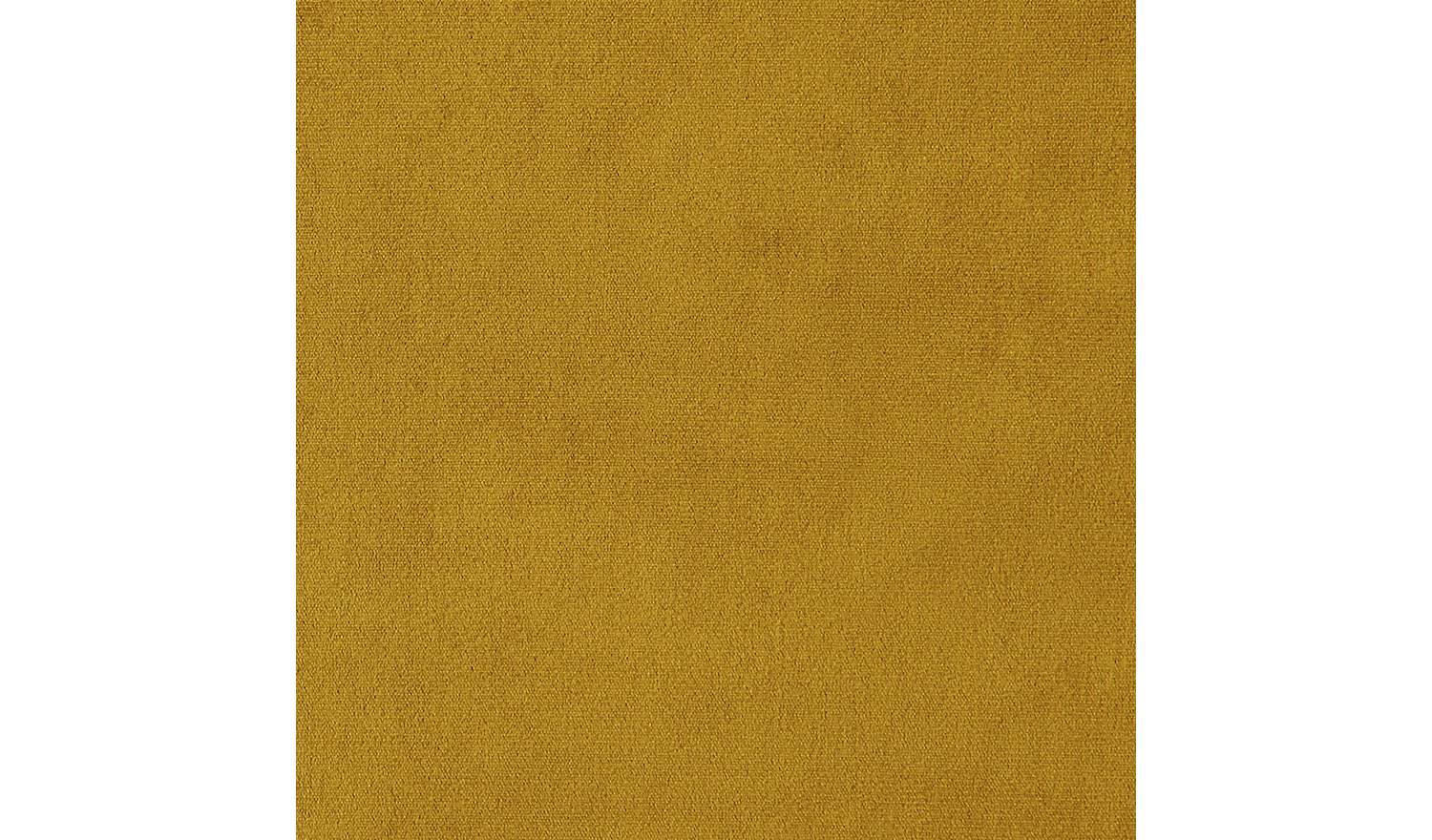 Habitat Plain Matt Velvet Eyelet Curtains - Mustard