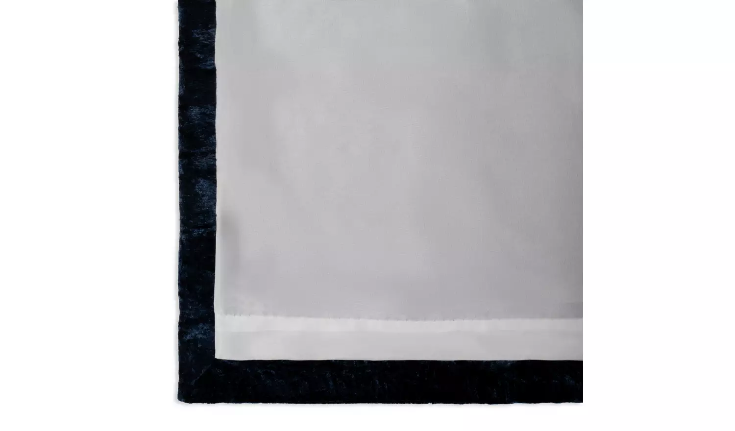 Argos Home Crushed Velvet Fully Lined Eyelet Curtains - Ink