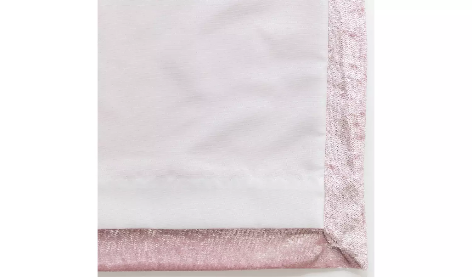 Argos Home Crushed Velvet Fully Lined Eyelet Curtains -Blush