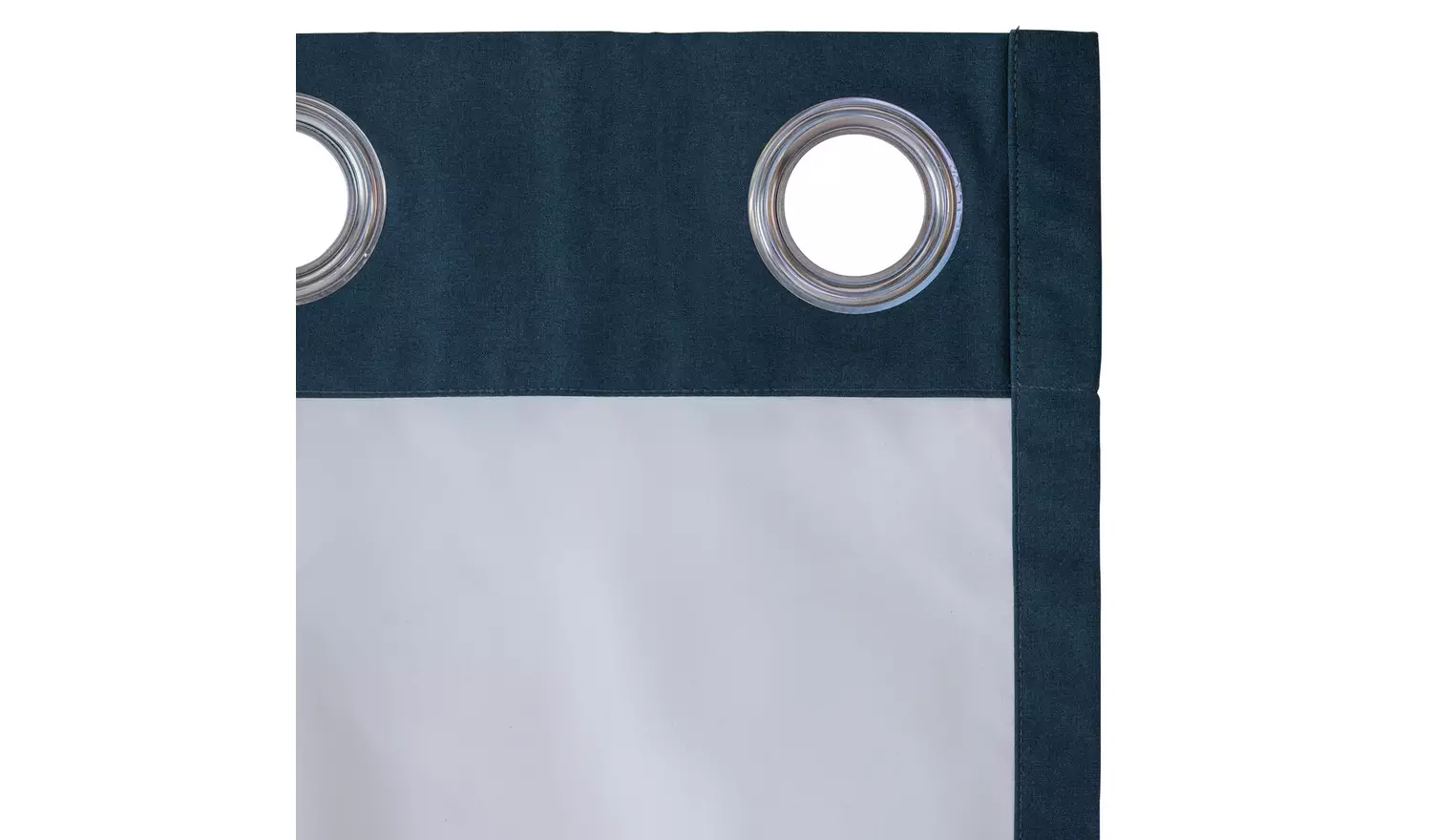 Habitat Plain Blackout Eyelet Curtains - Dark Teal