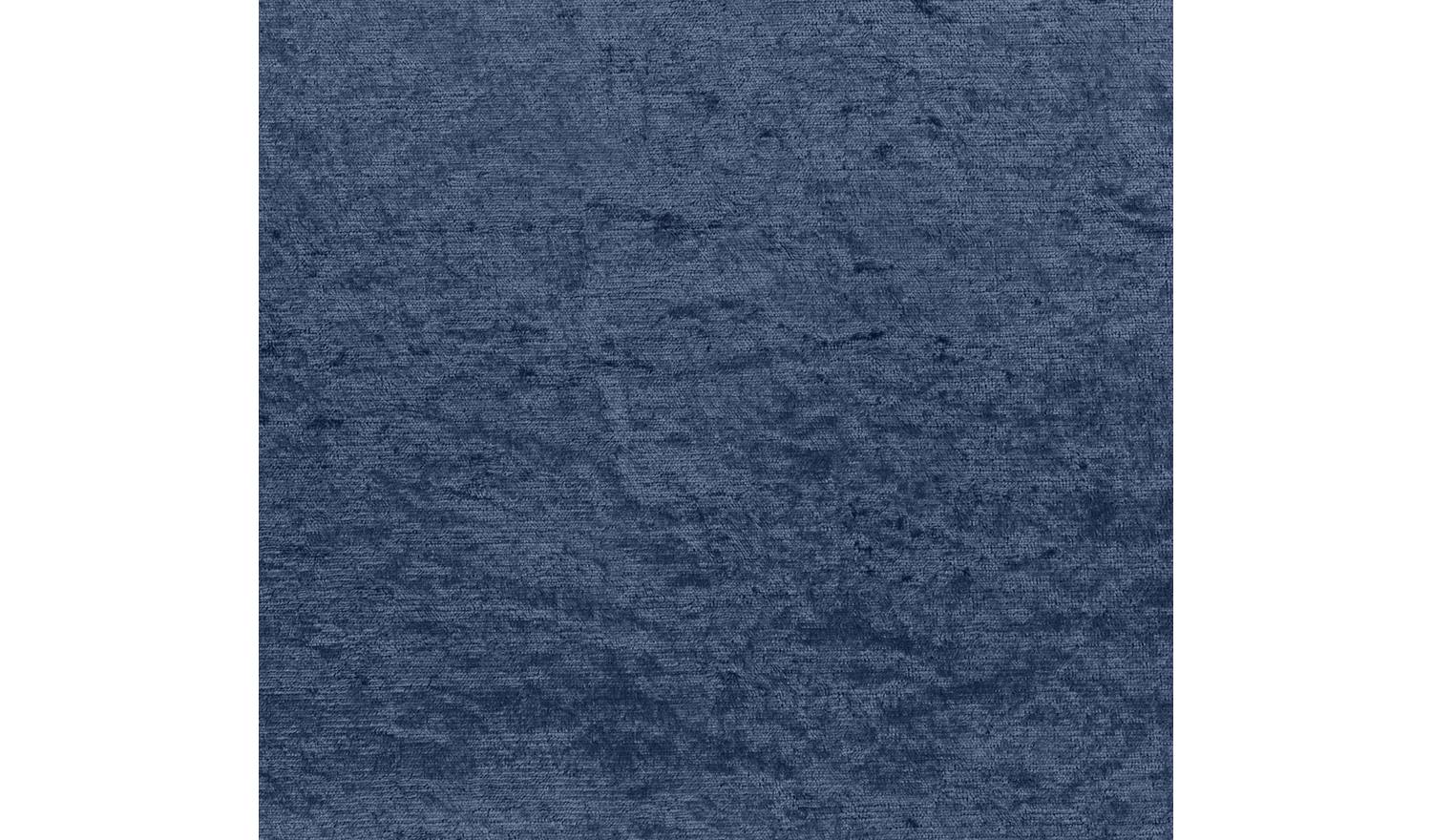 Argos Home Crushed Velvet Lined Eyelet Curtains - Navy