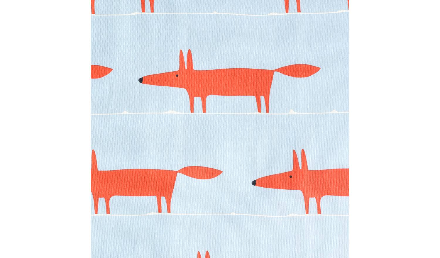 Habitat x Scion Mr Fox Lined Eyelet Curtains - Multicoloured