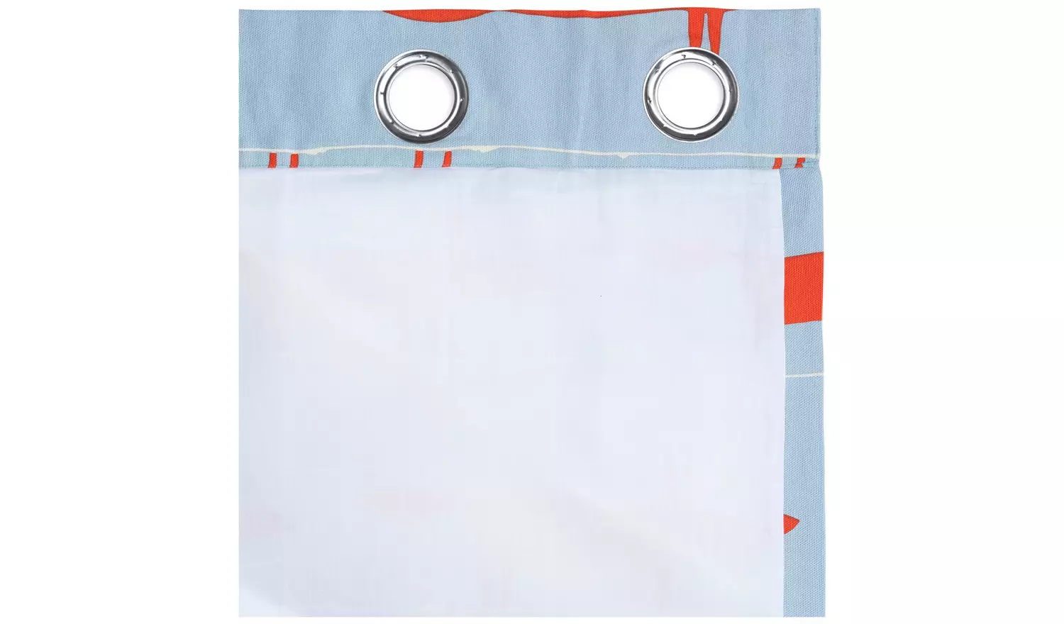 Habitat x Scion Mr Fox Lined Eyelet Curtains - Multicoloured