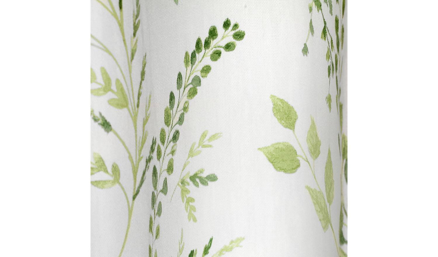 Fusion Fernworthy Fully Lined Eyelet Curtains - Green