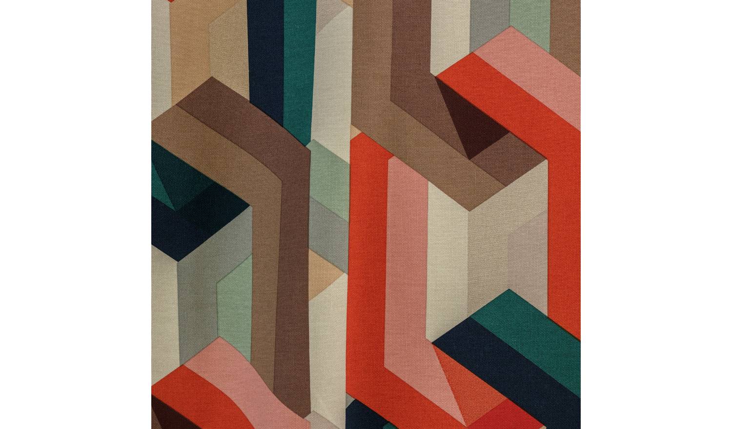 Habitat Chain Check Fully Lined Eyelet Curtains - Multi