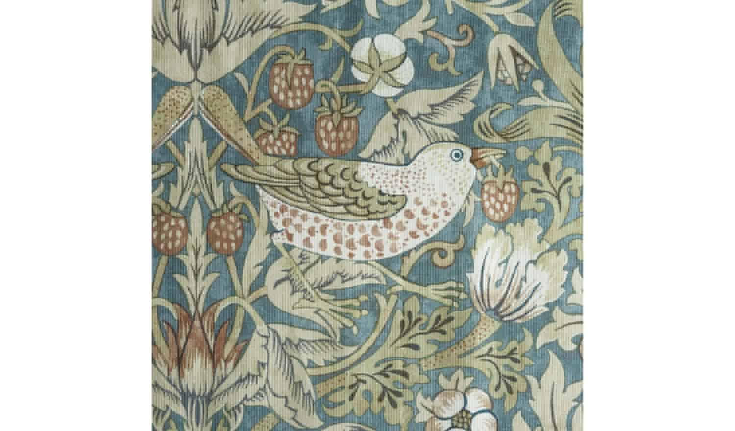 Habitat x Morris & Co. Strawberry Thief Curtains 66x72