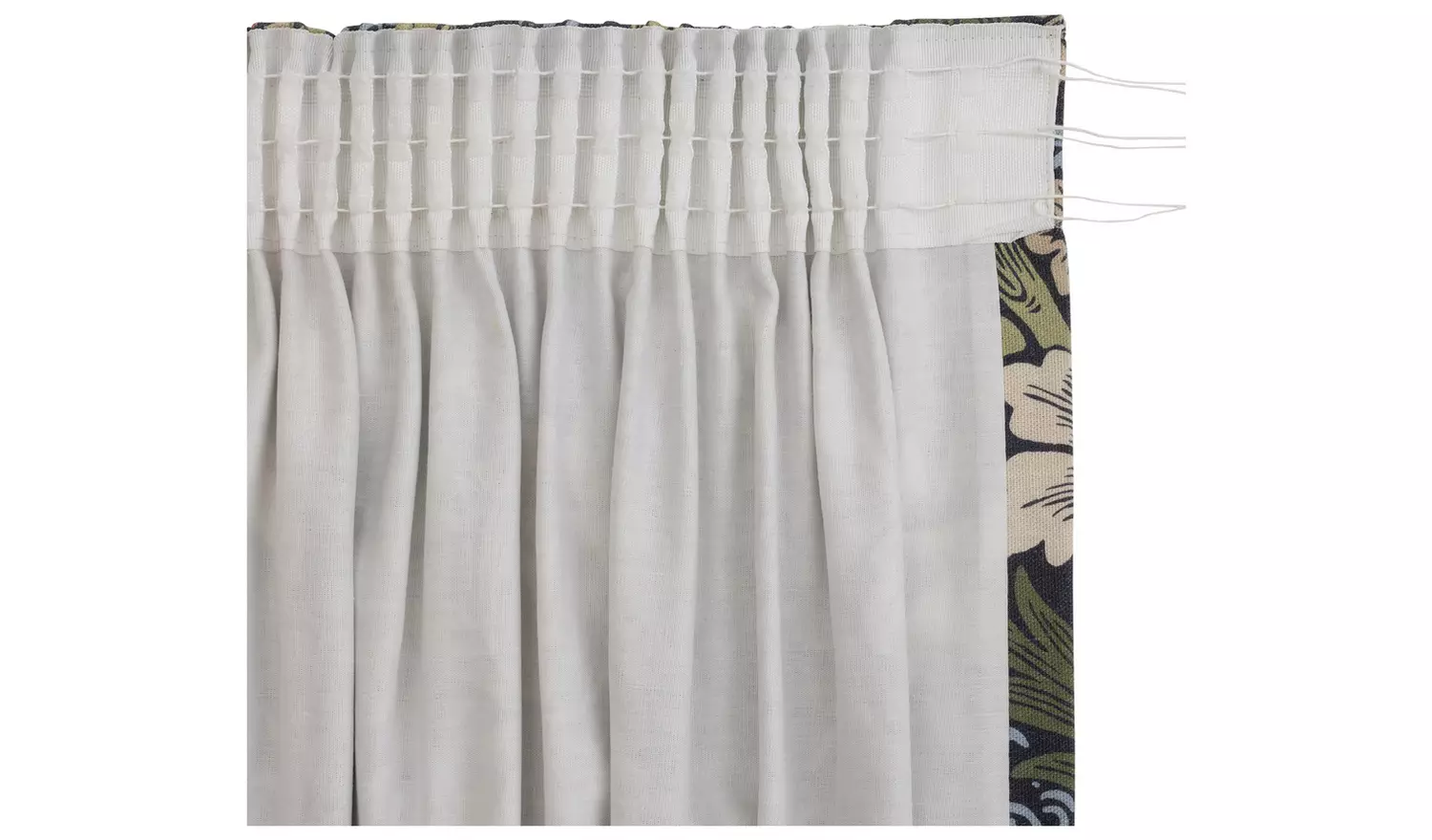 Habitat x Morris & Co. Sunflower Curtains 46x54 - Navy