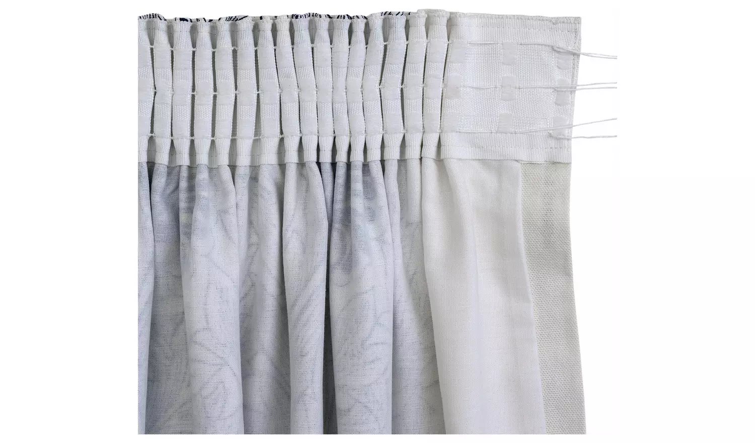 Habitat x Morris & Co. Tulip Toile Curtains 46x54 - Blue