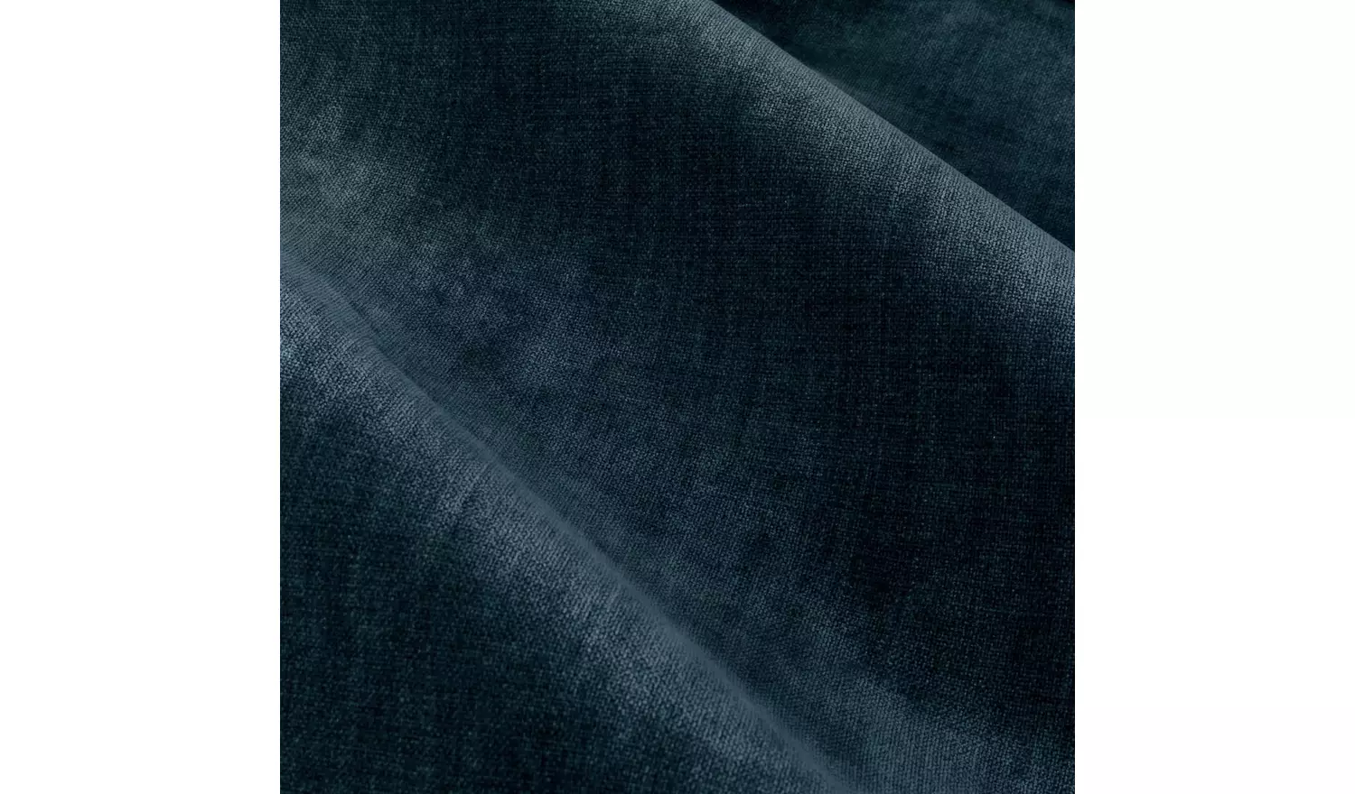 Yard Chenille Pencil Pleat Curtains - Navy - 229x229cm