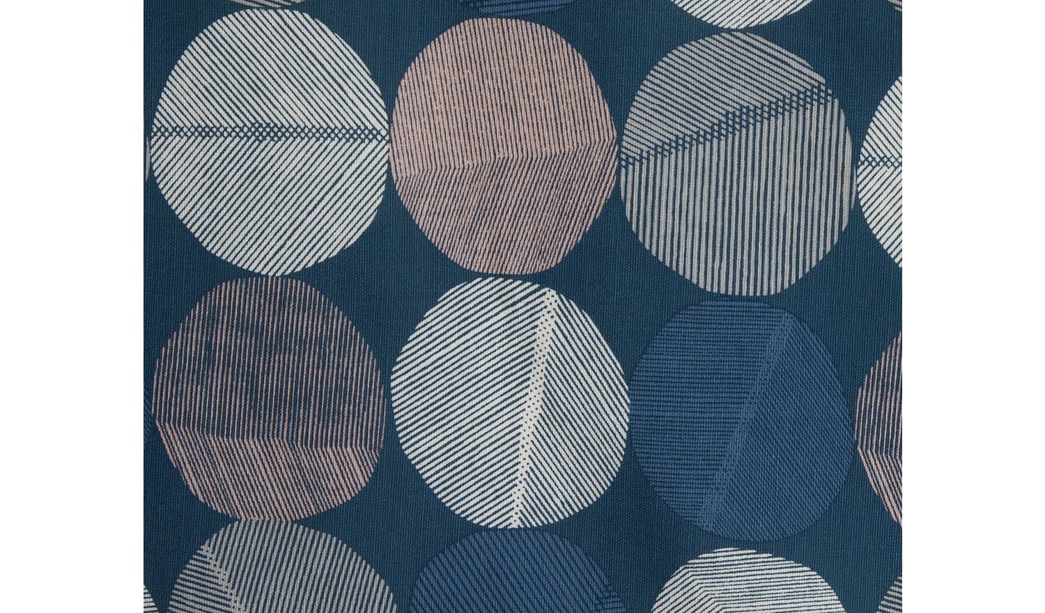 Habitat Skandi Spot Fully Lined Eyelet Curtains - Multi