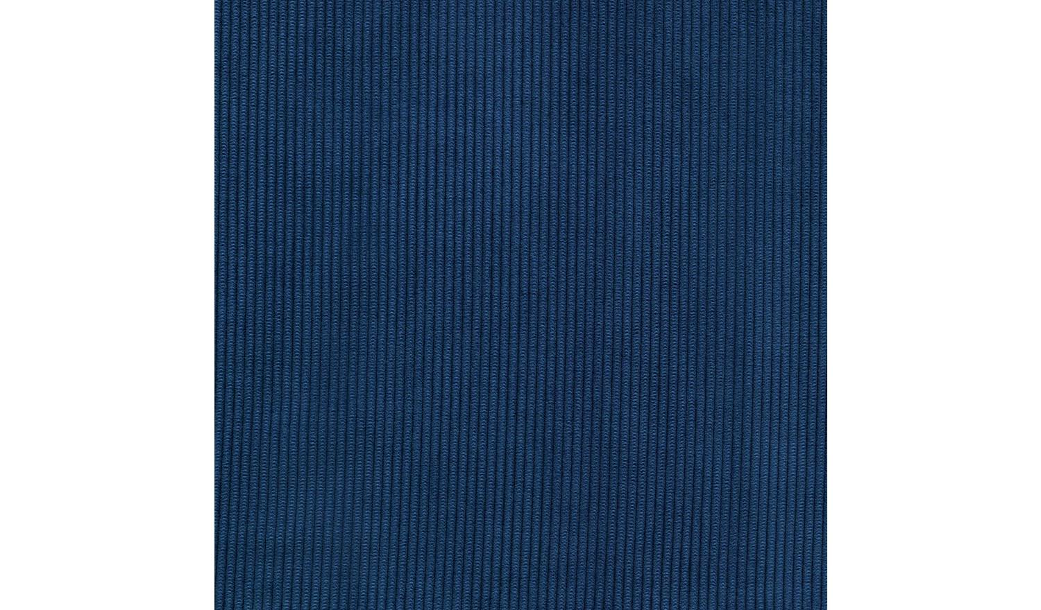 Habitat Cord striped Fully Lined Eyelet Curtains - Navy Blue