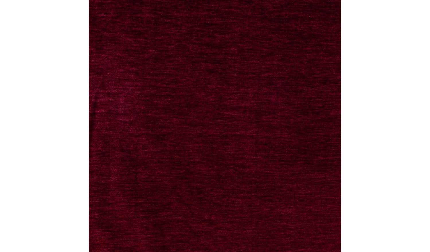Habitat Plain Chenille Blackout Lined Thermal Curtains-Berry