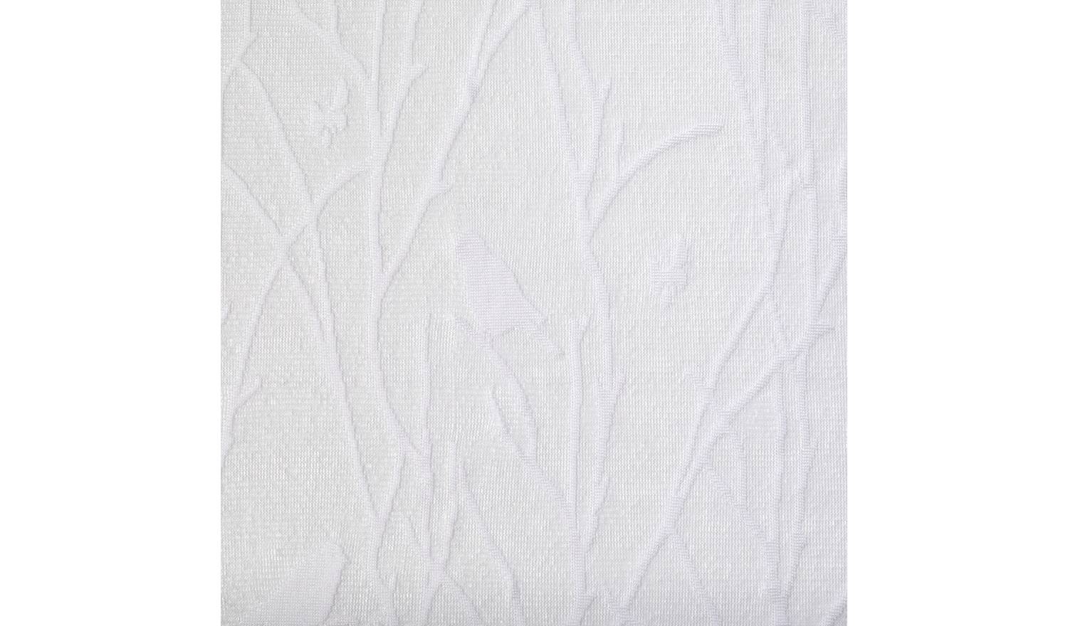 Habitat Sheer Bird Net Pencil Pleat Curtains - White