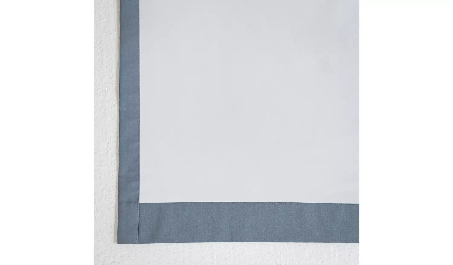 Habitat Plain Blackout Eyelet Curtains - Rustic Blue