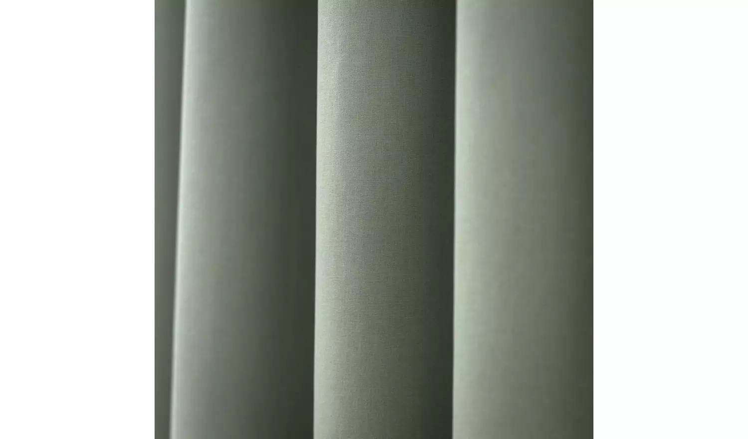 Habitat Plain Blackout Eyelet Curtains - Sage
