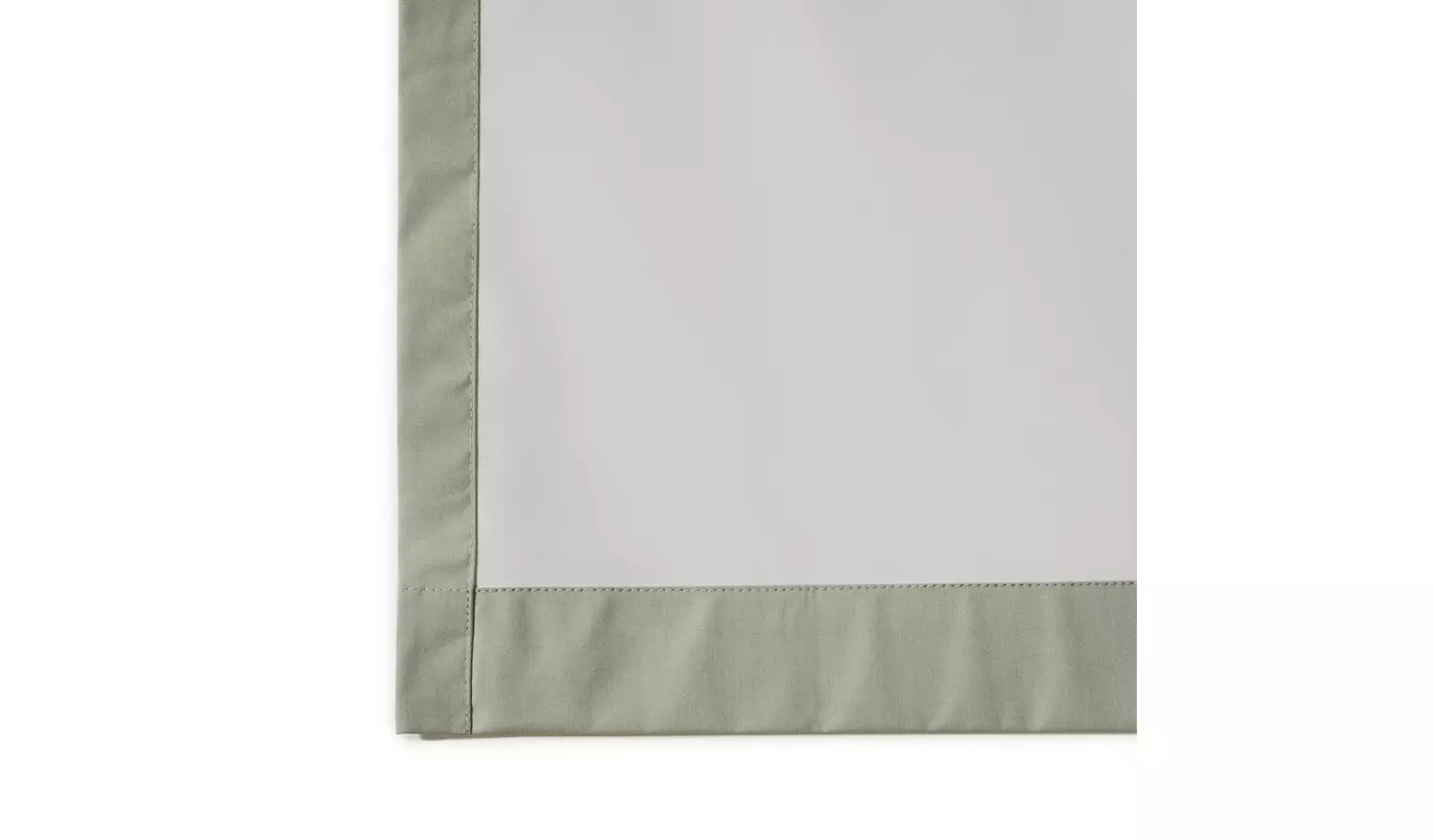 Habitat Plain Blackout Eyelet Curtains - Sage