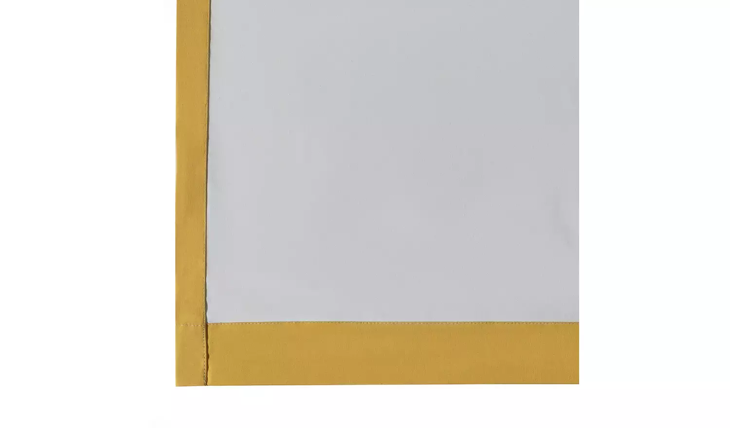 Habitat Plain Blackout Eyelet Curtains - Mustard