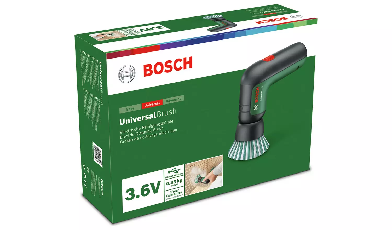 Bosch Universal Brush - Cordless Cleaning Brush