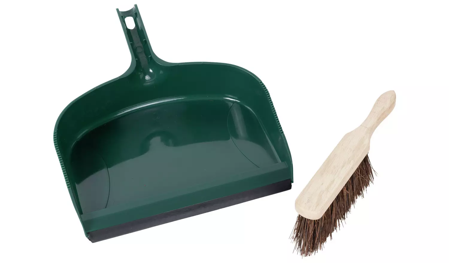 Charles Bentley Large Outdoor Broom & Wide Dustpan Set