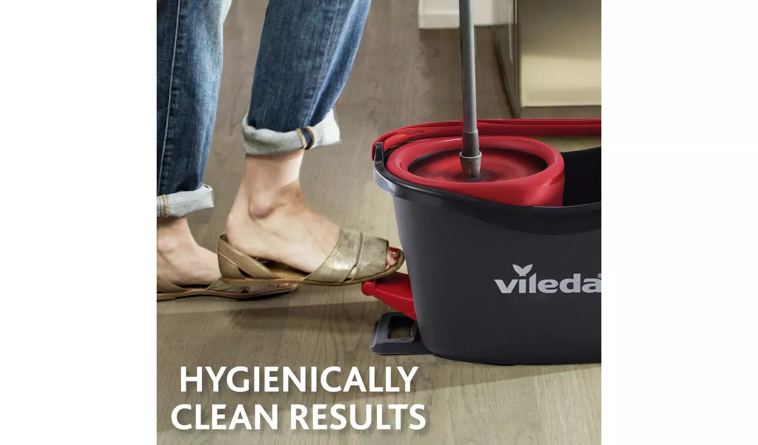 Vileda 3 in 1 Turbo Spin Mop & Bucket Set
