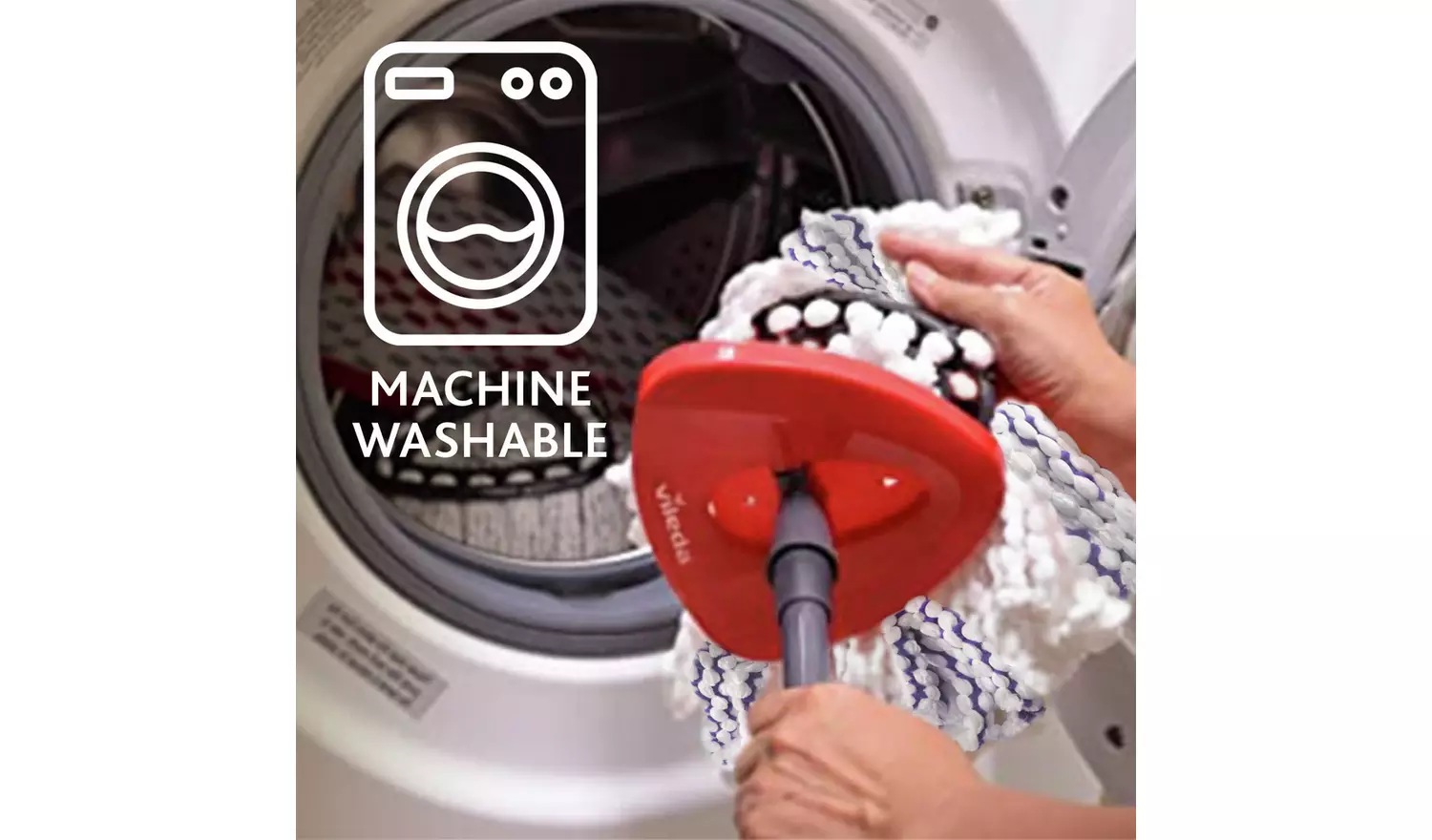 Vileda 3 in 1 Turbo Spin Mop & Bucket Set