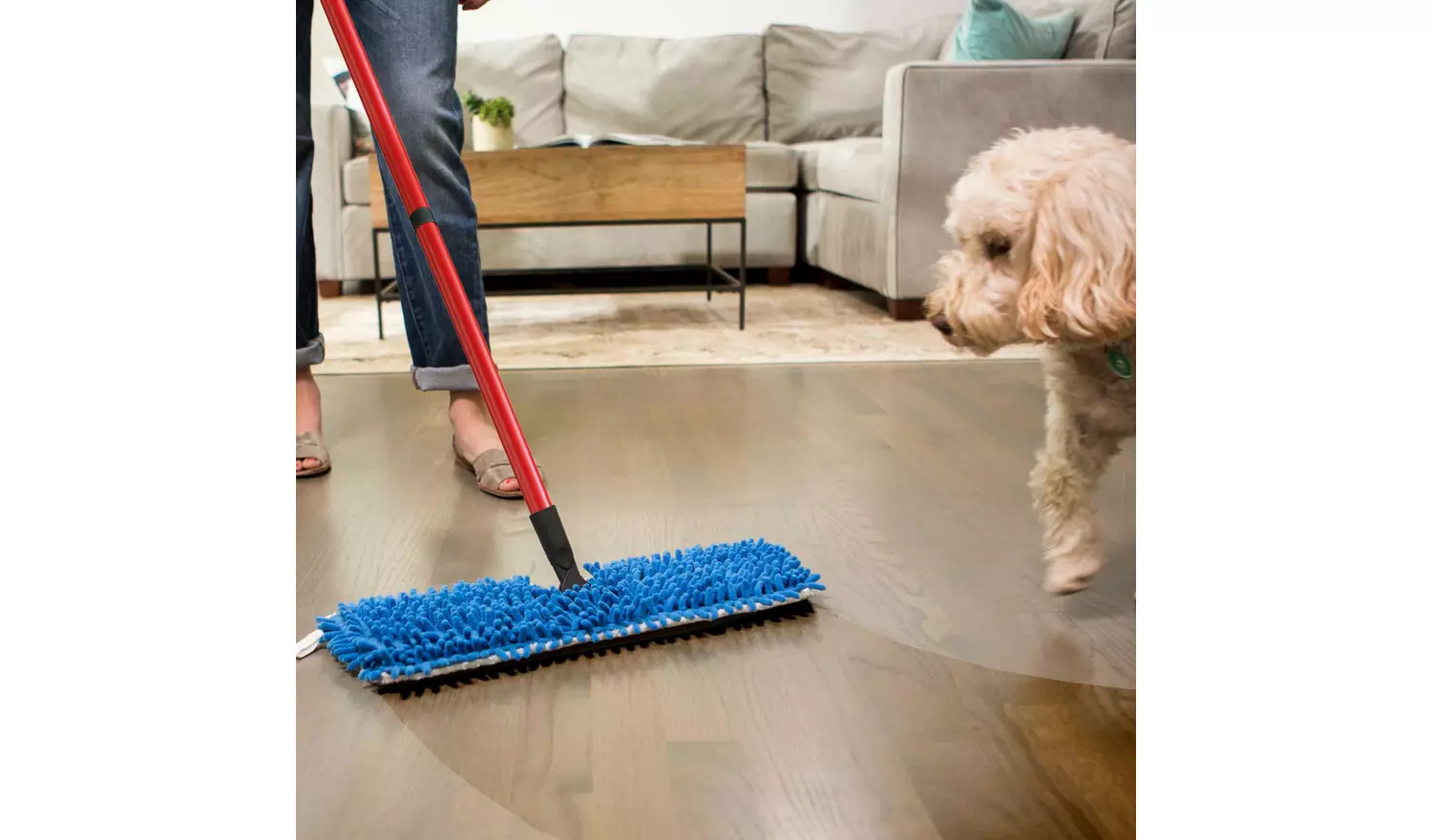 Vileda Pet Pro Flipmop Microfibre Flat Mop