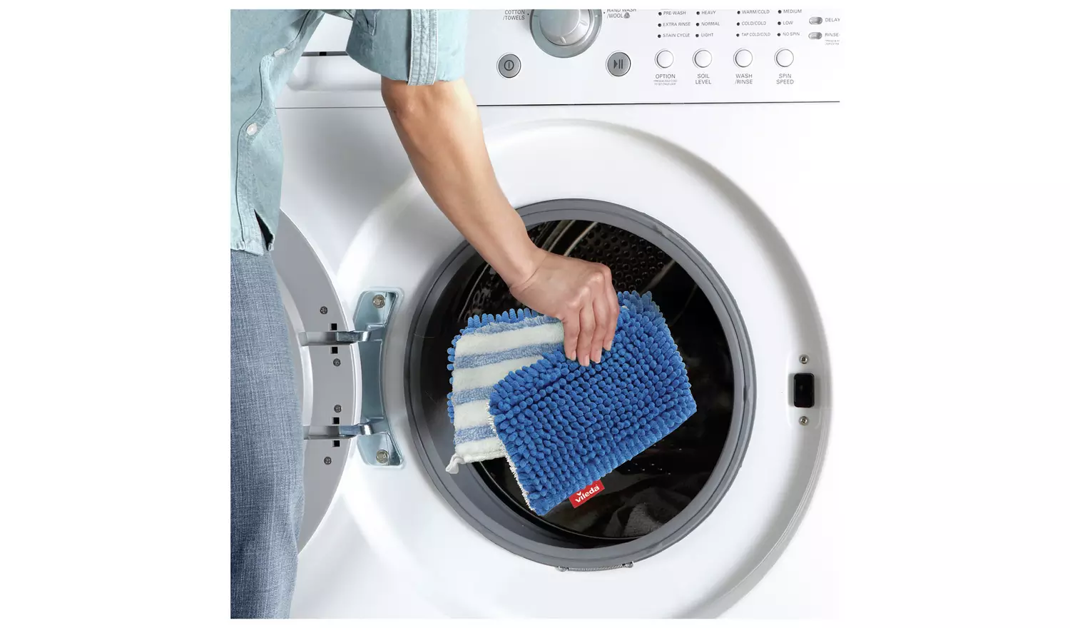 Vileda Pet Pro Flipmop Microfibre Flat Mop