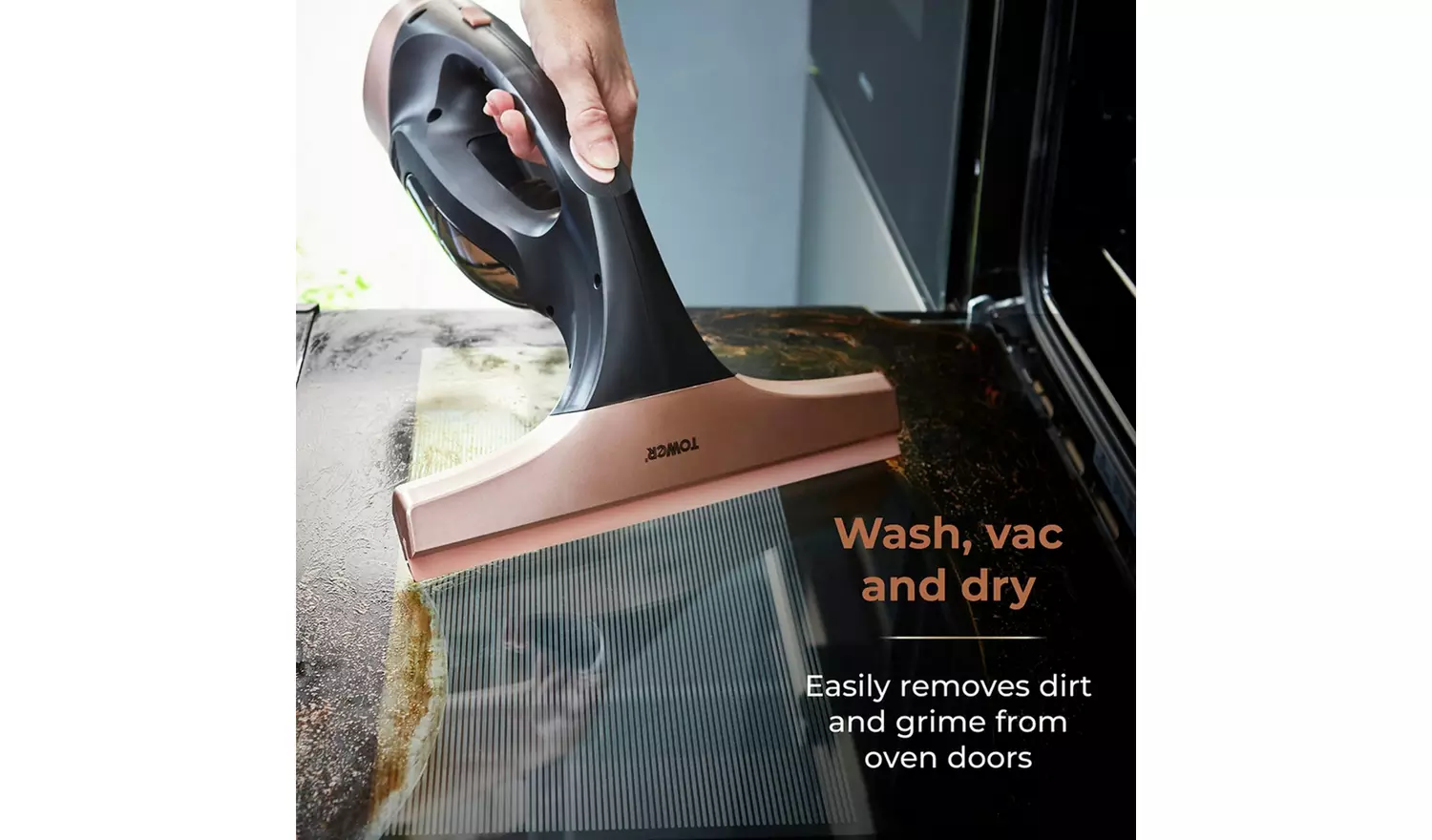 Tower TWV10 Cordless Handheld Window Vacuum Cleaner