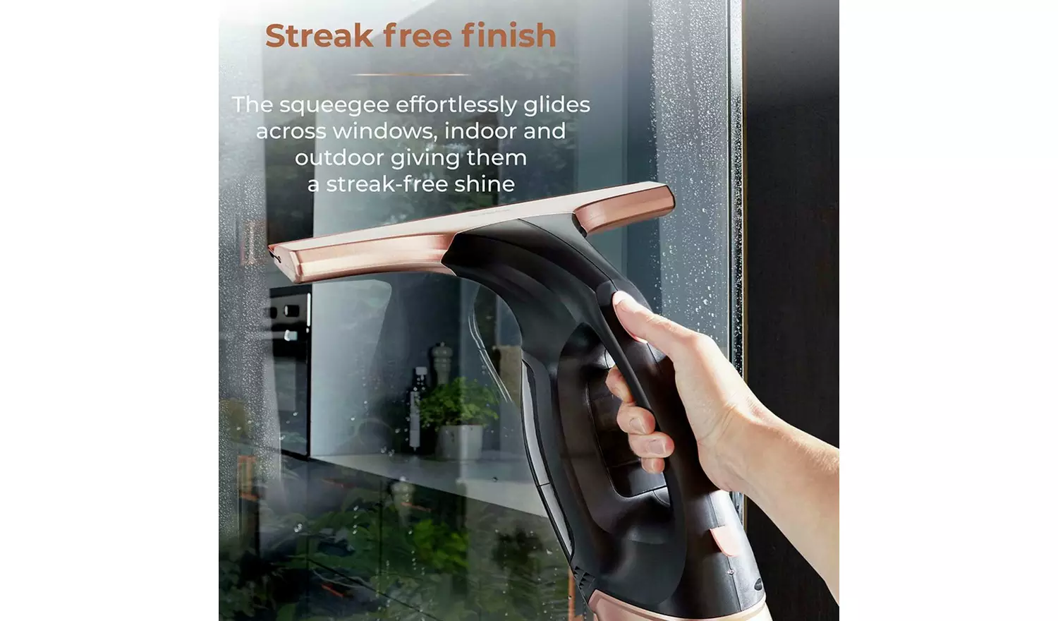 Tower TWV10 Cordless Handheld Window Vacuum Cleaner