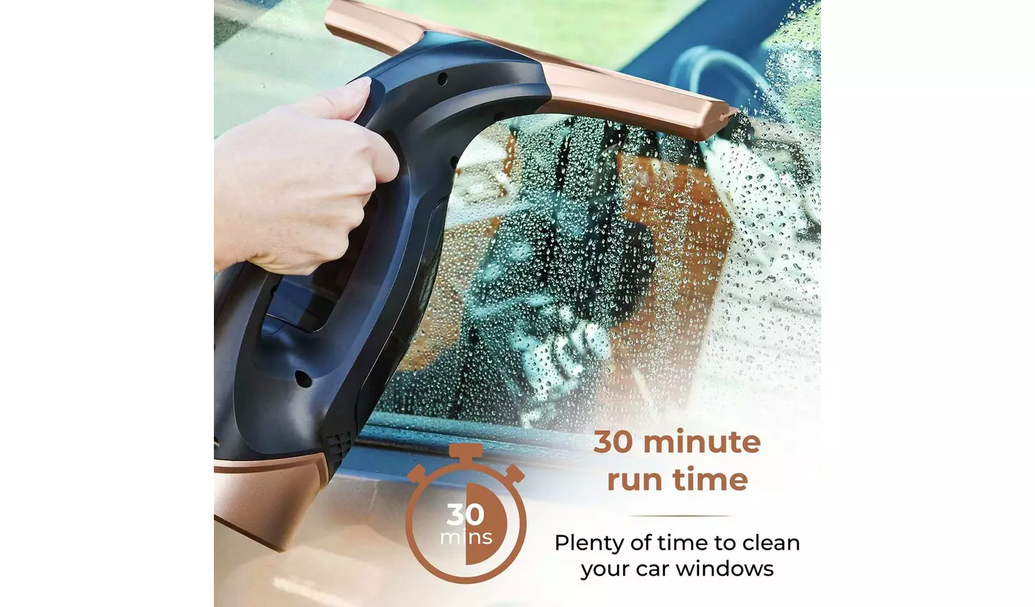 Tower TWV10 Cordless Handheld Window Vacuum Cleaner