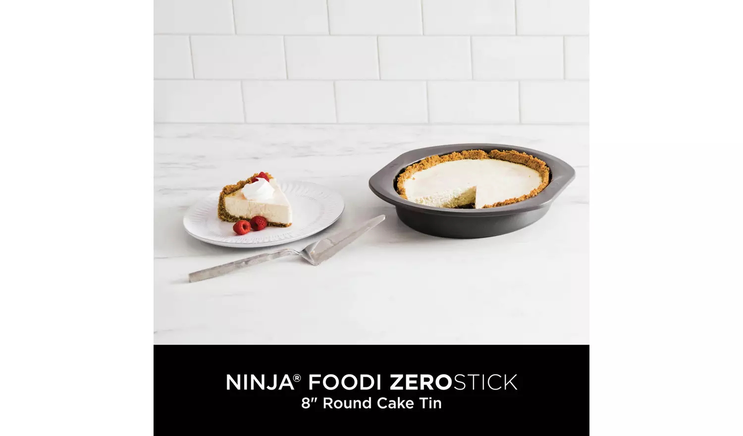 Ninja Foodi 22cm Zerostick Round Aluminium Cake tin