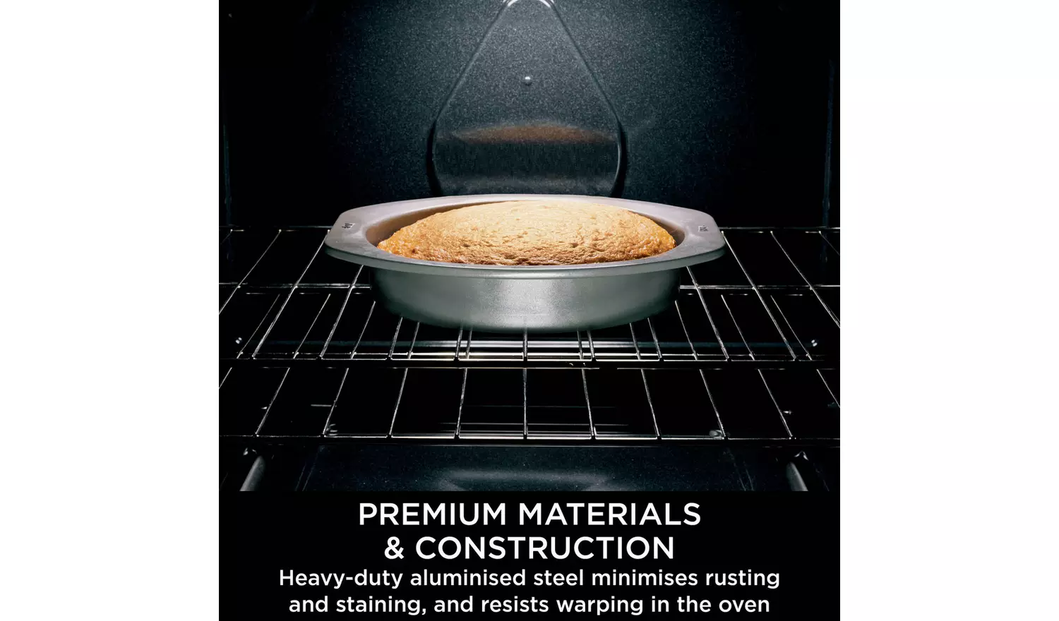 Ninja Foodi 22cm Zerostick Round Aluminium Cake tin