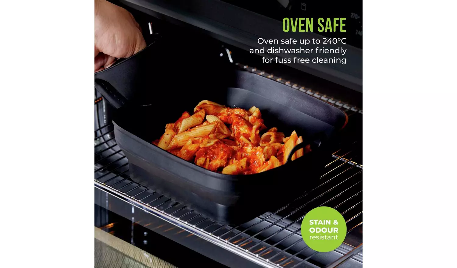 Tower Air Fryer Square Foldable Tray Set