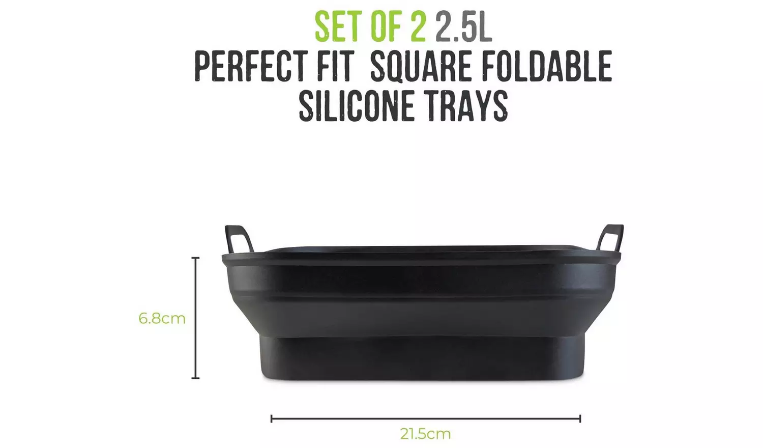 Tower Air Fryer Square Foldable Tray Set