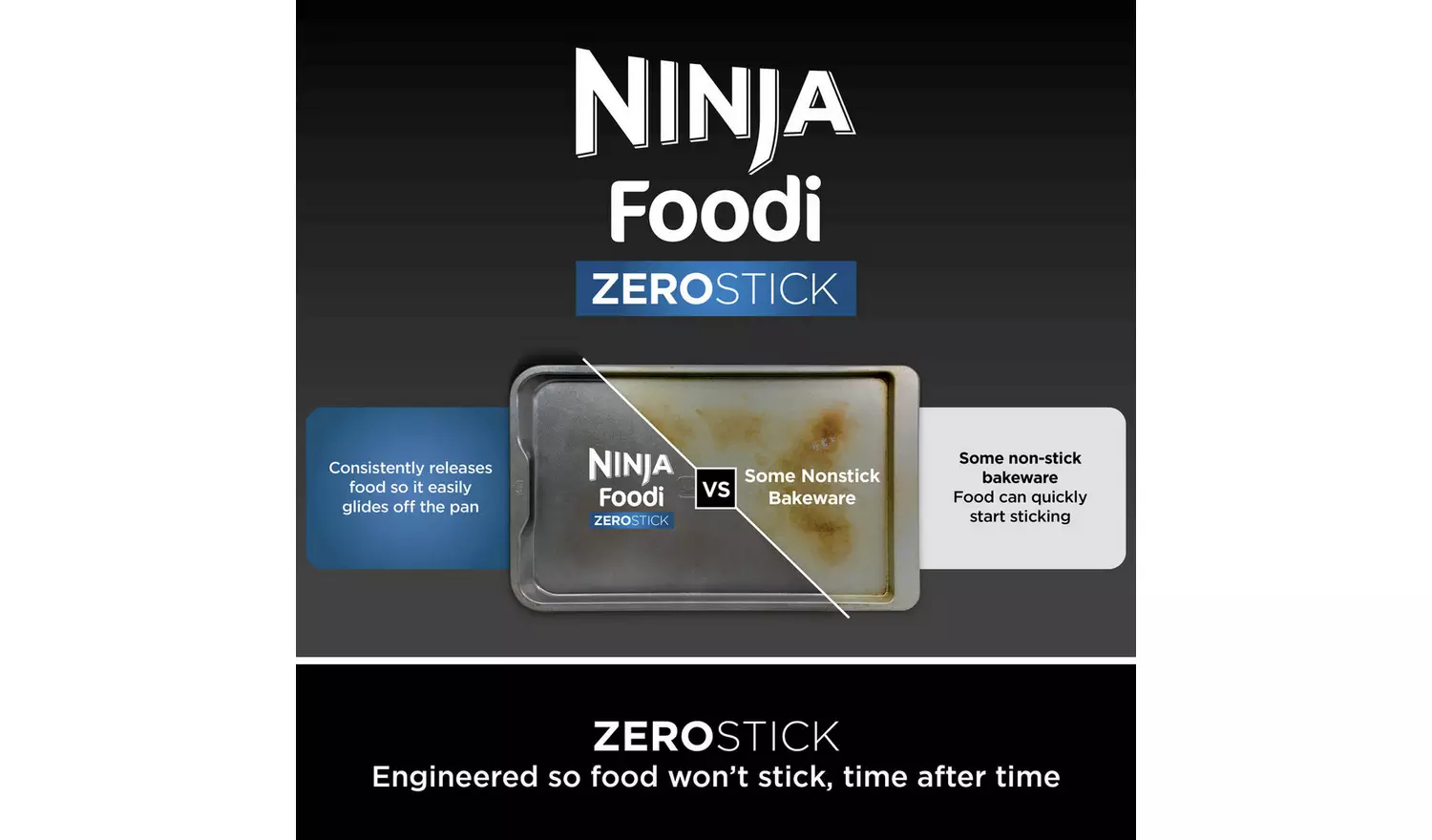 Ninja Foodi 33cm Zerostick Aluminium Pizza Tray