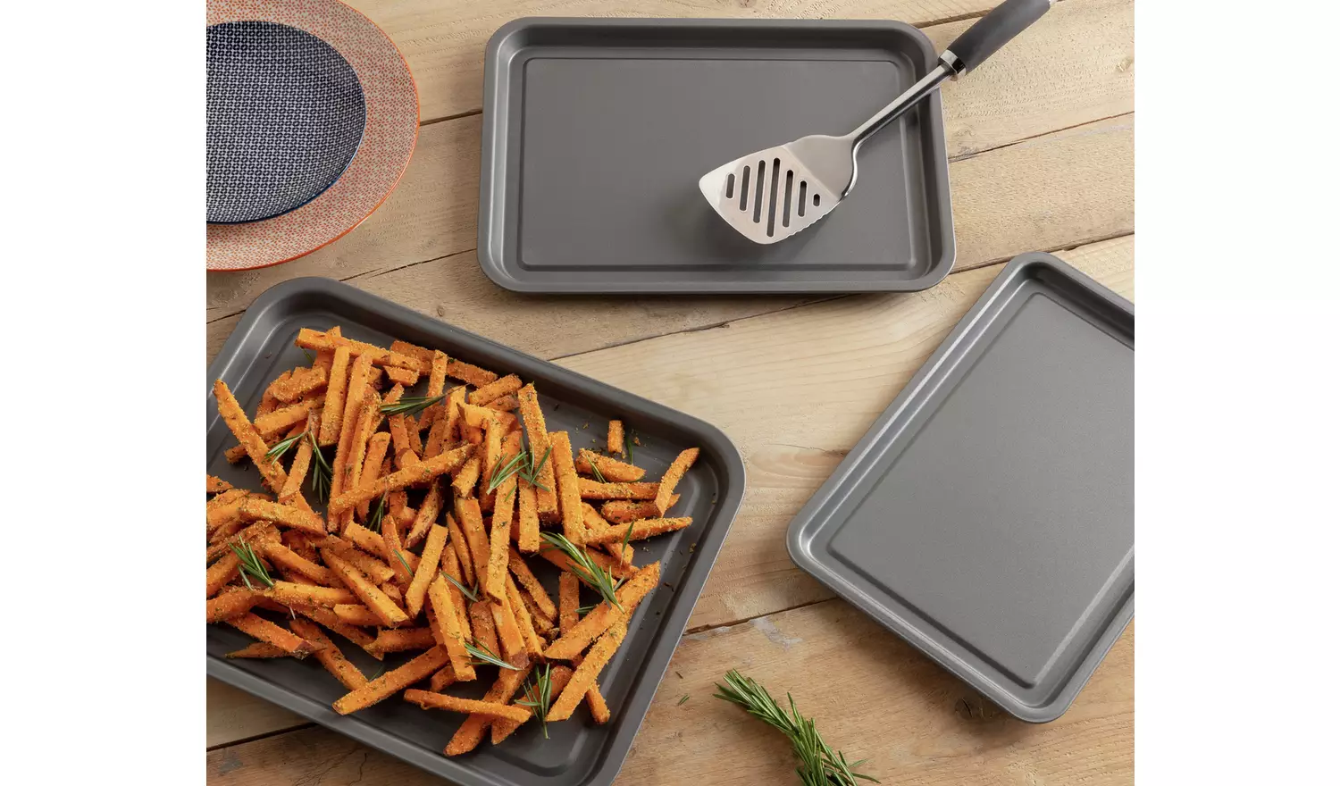 Argos Home 3 Piece Baking Tray Set