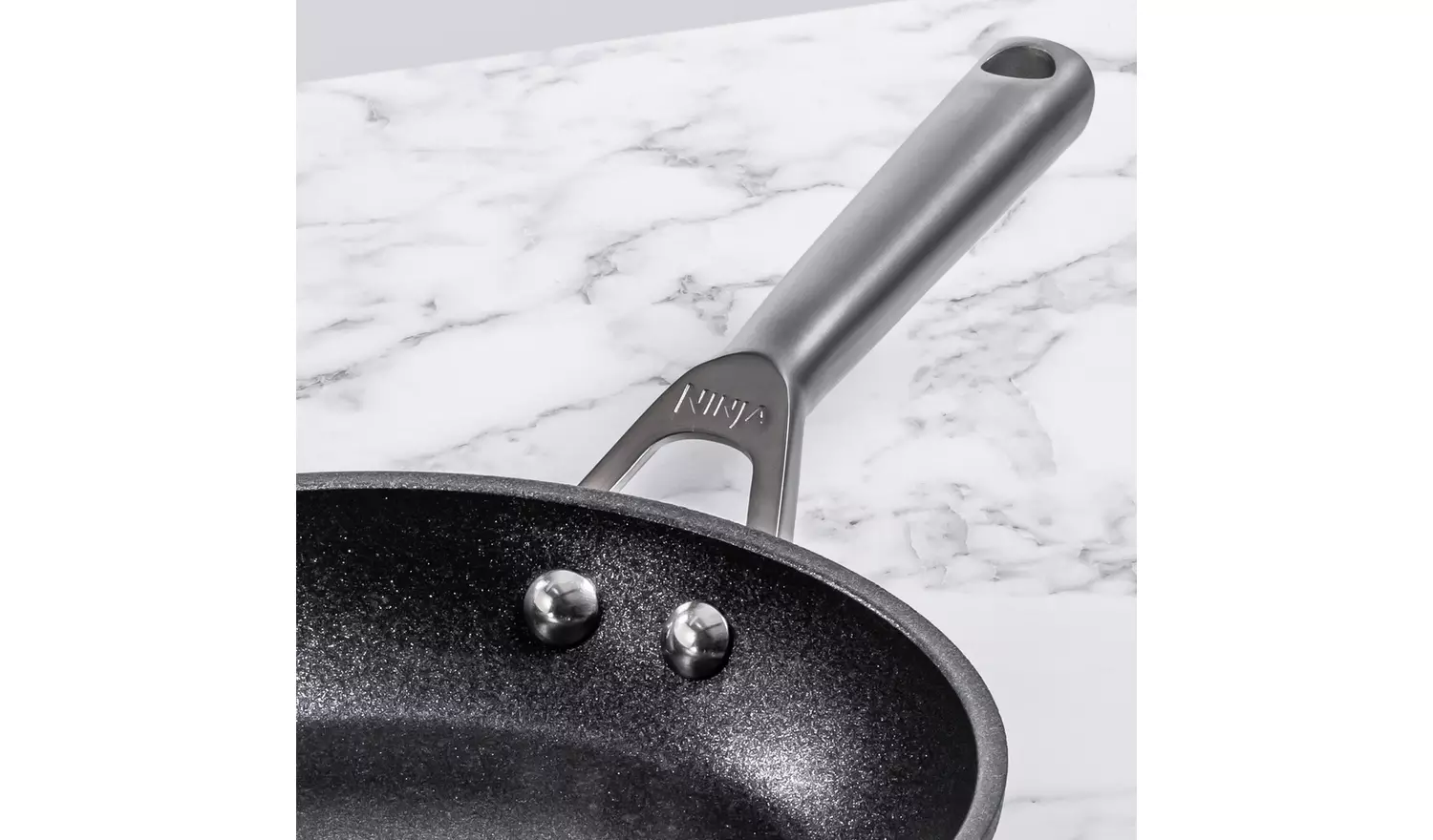 Ninja Zerostick 28cm Non Stick Aluminium Frying Pan - Grey