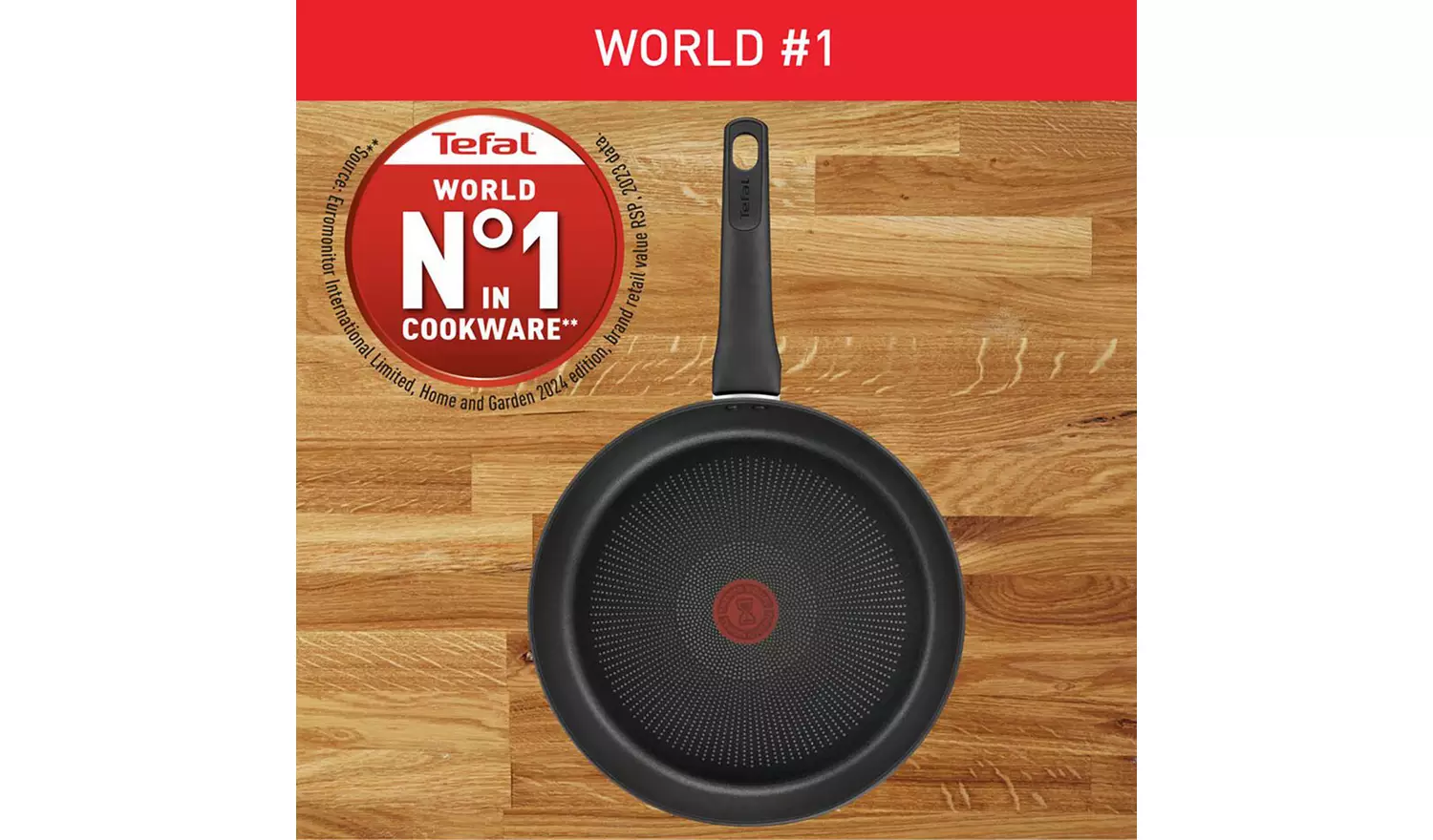 Tefal Titanium Excellence 24cm Non stick Frying Pan