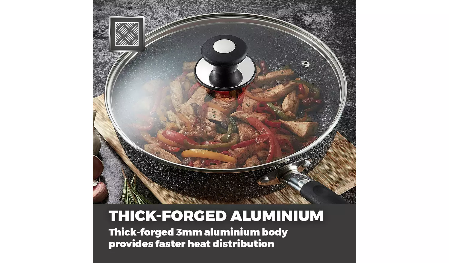 Tower Precision 28cm Sauté Pan