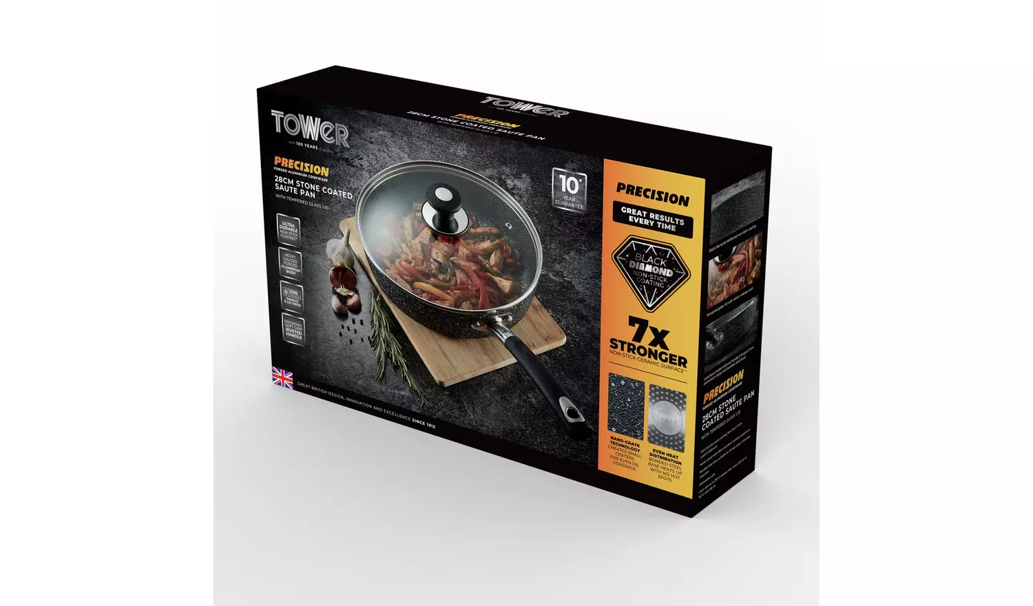 Tower Precision 28cm Sauté Pan