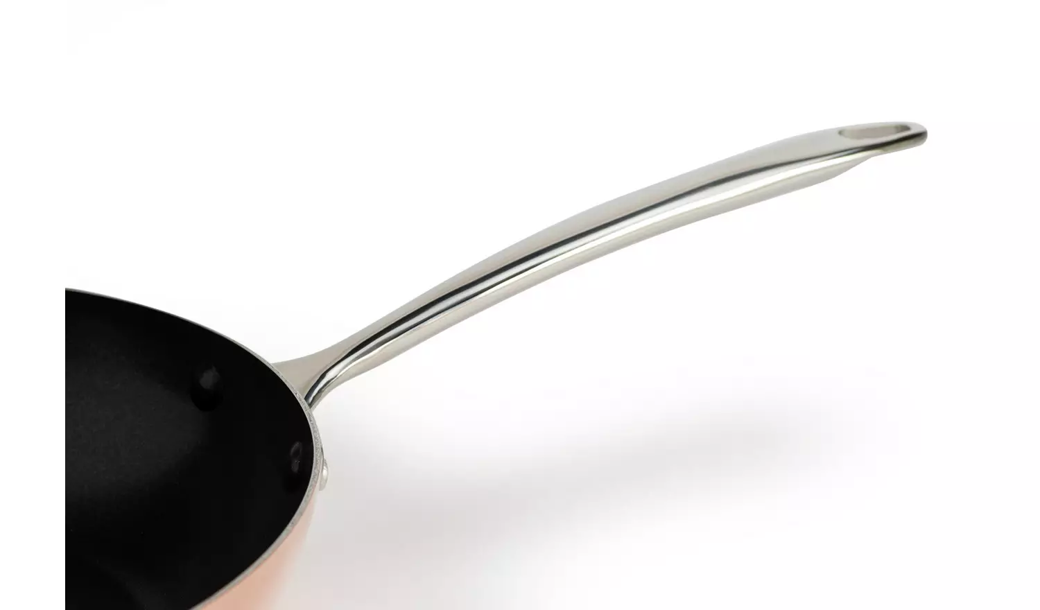 Habitat 24cm Copper Triply Frying Pan