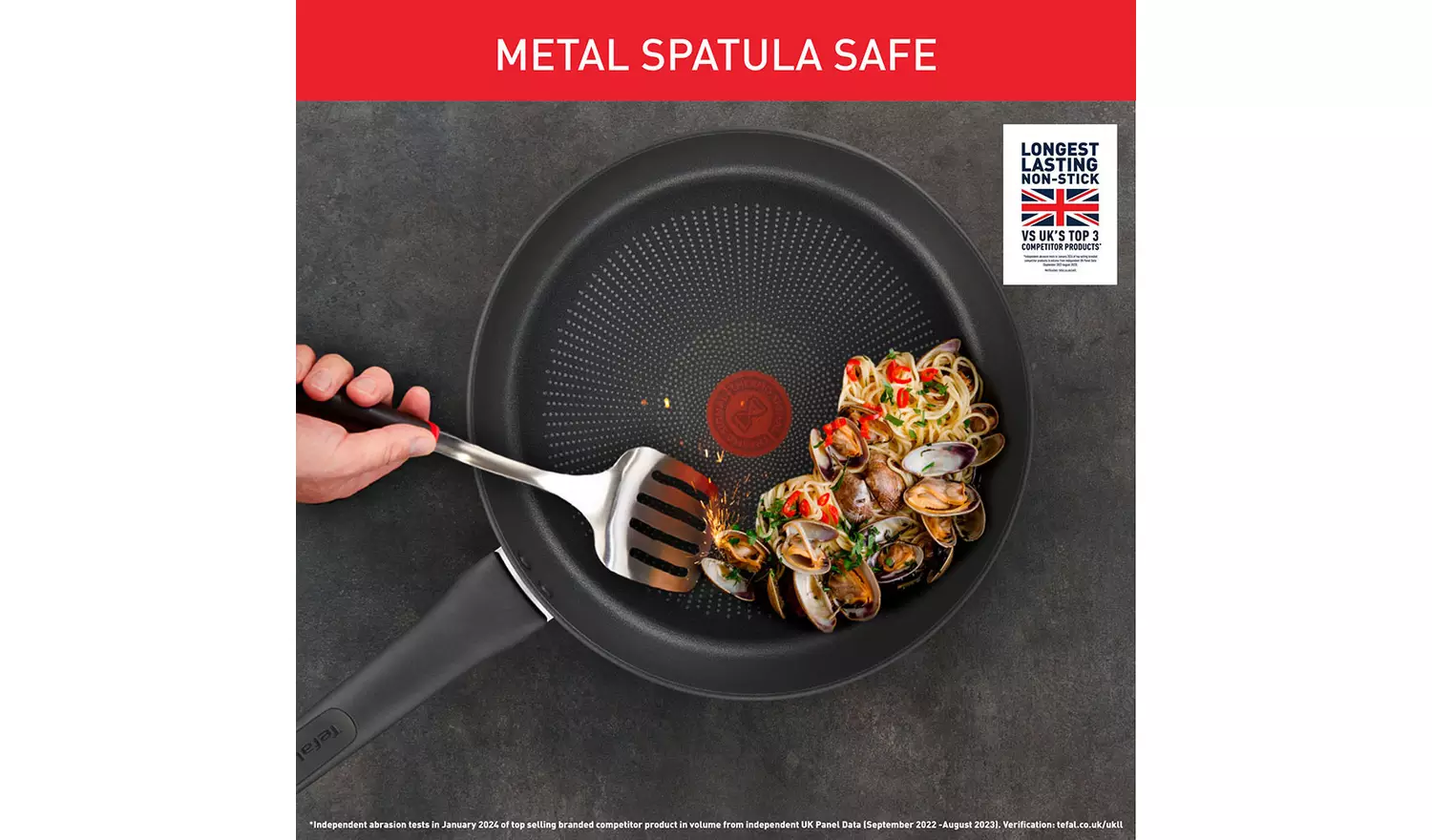 Tefal Titanium Excellence 28cm Non stick Frying Pan