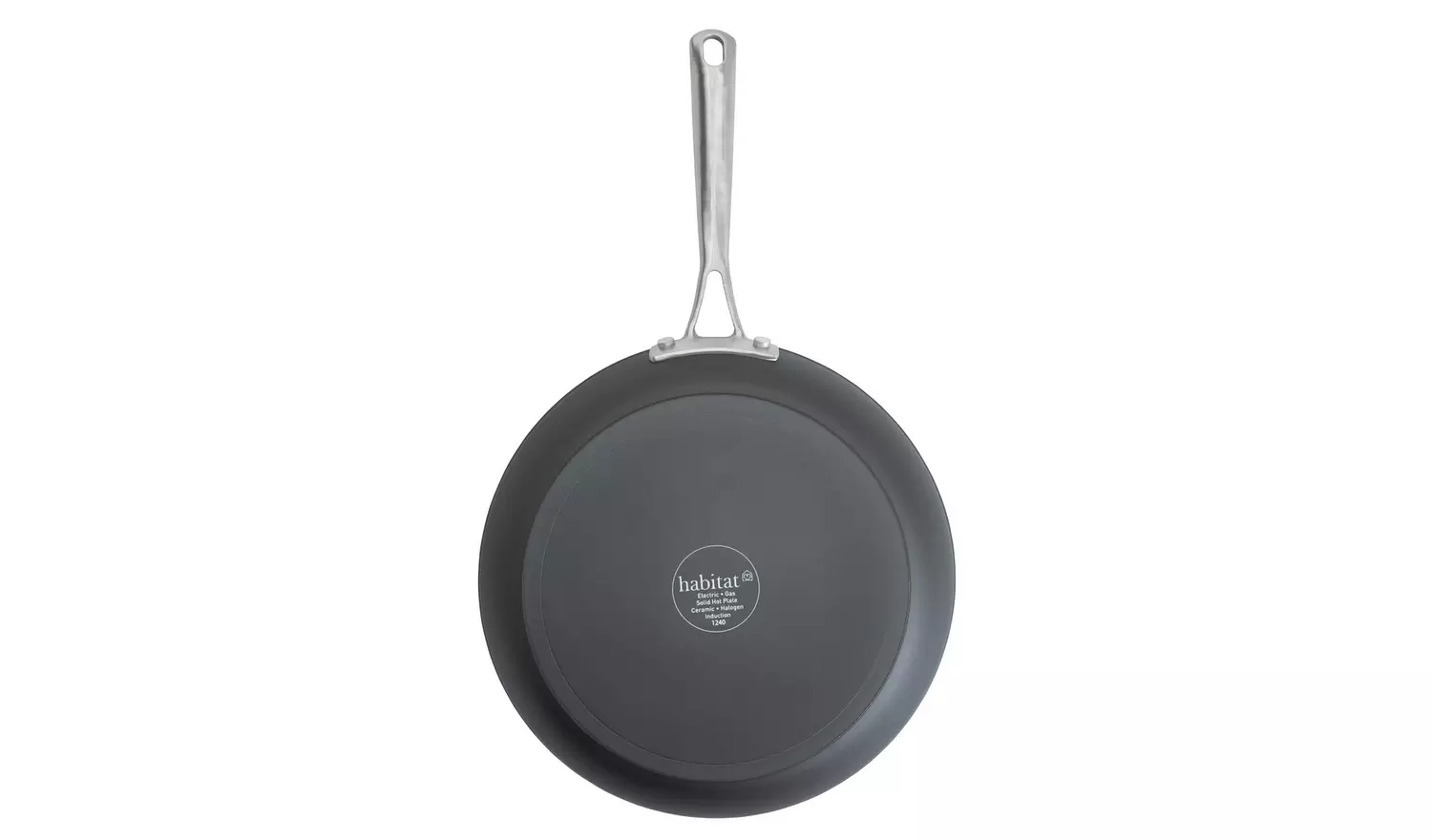 Habitat 30cm Hard Anodised Aluminium Frying Pan