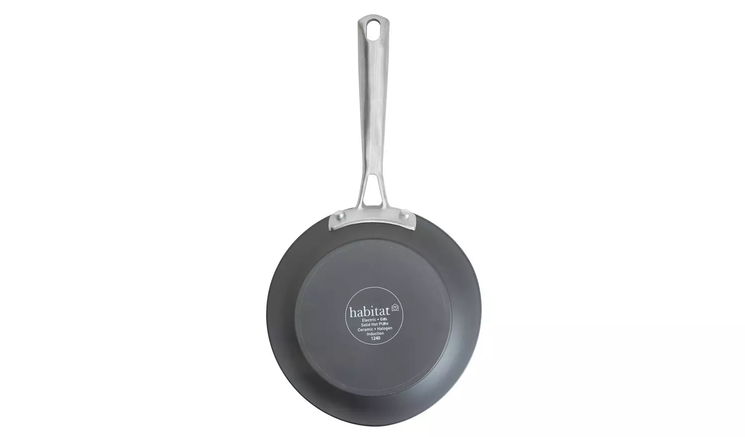 Habitat 20cm Hard Anodised Aluminium Frying Pan