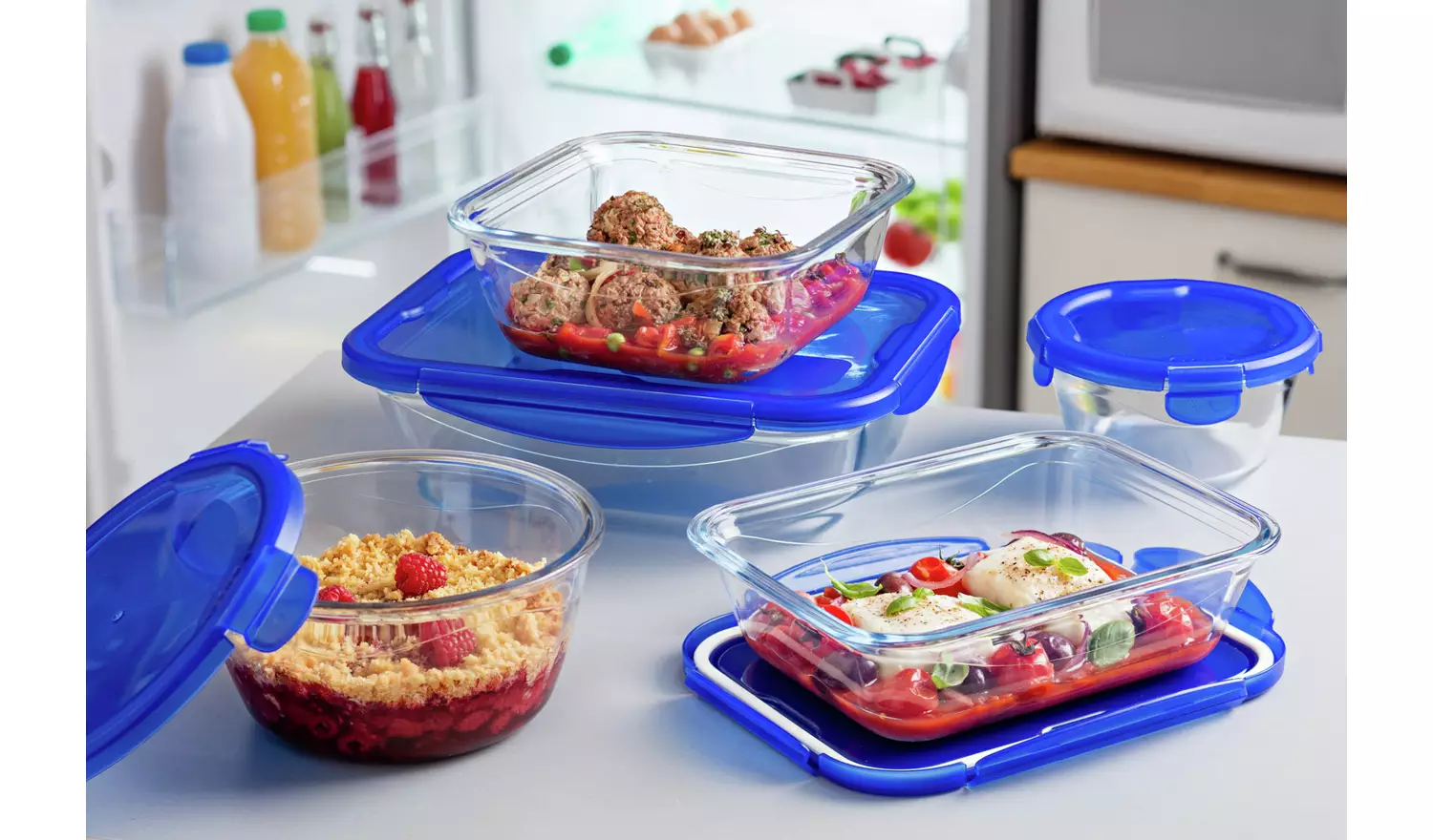 Pyrex 7 Piece Cook & Go Set