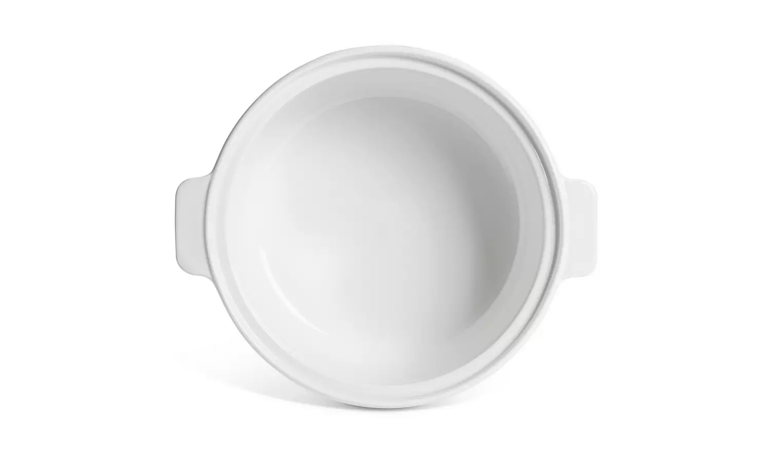 Habitat Riko 2.29 Litre Ceramic Casserole Dish - White