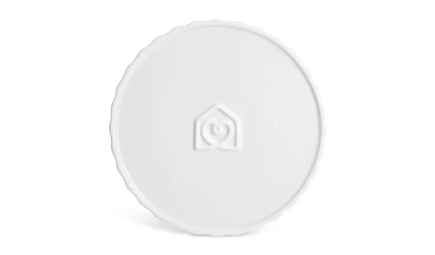 Habitat Riko 24cm Non Stick Porcelain Pie Dish - Cream